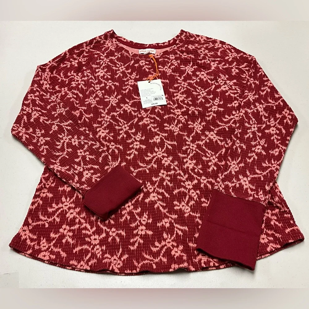 Knox Rose Women's Long Sleeve Thermal Top - Picture 7 of 9